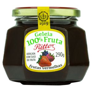 Geleia Ritter Frutas Vermelhas 100% Fruta 290g