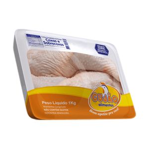 Coxa c/ Sobrecoxa de Frango Gujão Bandeja 1Kg