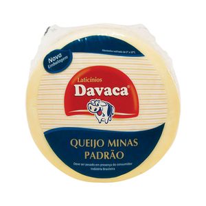 Queijo Minas Padrão Davaca Pequeno Inteiro