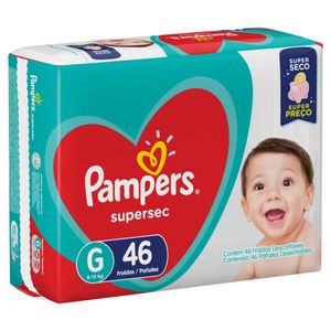 Fralda Descartável Pampers Supersec G4 c/ 46 UnidEdição Limitada