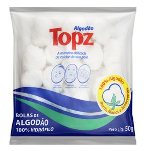 Algodão em Bola Topz 50g