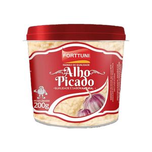 Alho Forttuni Picado Natural 200g