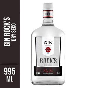 Gin Rocks Dry Seco Garrafa 1l