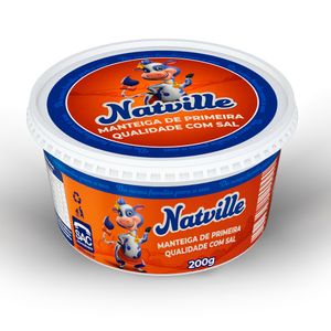 Manteiga Natville c/ Sal 200g