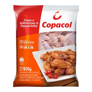 Coxa c/ Sobrecoxa de Frango a Passarinho Copacol Iqf 1Kg