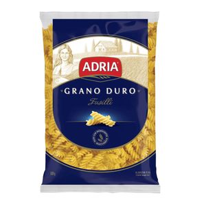 Macarrão Adria de Sêmola Grano Duro Fusilli Pacote 500g