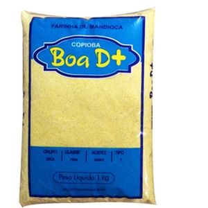 Farinha de Mandioca Boa Dmais Amarela 1Kg