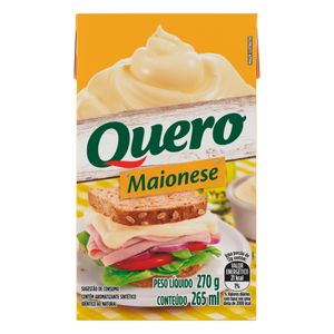 Maionese Quero Tetra Pak 270g