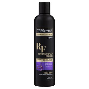 Shampoo Tresemmé Reconstrução e Força Proteína, Colágeno e AminoácidosFrasco 400ml