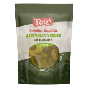 Azeitona Verde Raiola Doypack 100g