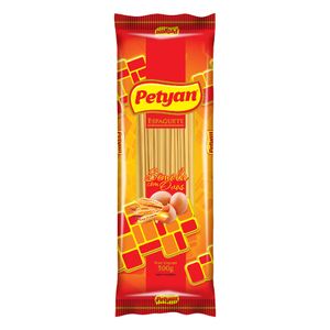 Macarrão Espaguete Petyan c/Ovos Pacote 500g