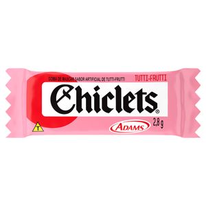 Chicle Chiclets Tutti Frutti c/ 100 Unid