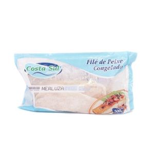 Filé de Peixe Merluza Costa Sul Congelado 500g