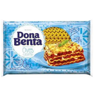 Massa de Lasanha Dona Benta c/ Ovos 500g