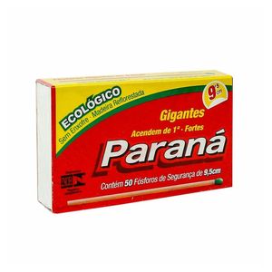 Fósforo Parana Gigantes Ecolog c/50 Unid