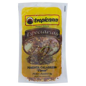 Pimenta-Calabresa em Flocos Tropicana Pacote 8g