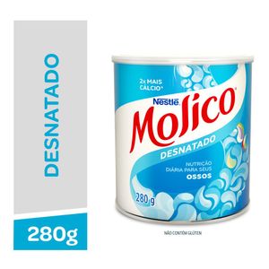 Leite em Pó Total Cálcio Molico Nestlé Desnatado 280g