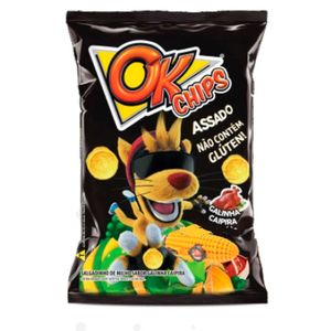 Salgadinho Ok Xeeks Galinha Caipira 90g