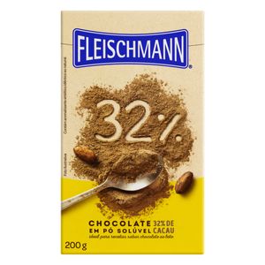 Chocolate em Pó Fleischmann 32% de Cacau 200g