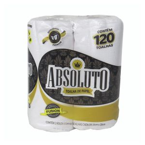 Papel Toalha Absoluto c/ 2 Unid