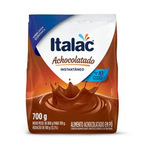 Achocolatado em Pó Italac Sachet 700g