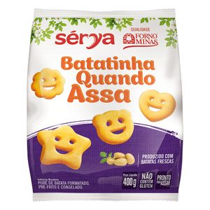 Batata BQA Kids Pré-Frita Congelada 400g