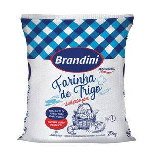 Farinha de Trigo Brandini Profissional 25Kg