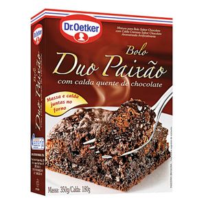 Mistura p/ Bolo Dr.Oetker Duo Paix Chocolate 450g