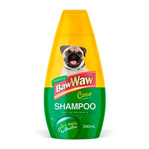 Shampoo p/ Cães Baw Waw Coco 500ml