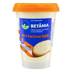 Requeijão Cremoso Betânia Light Zero Lactose 200g