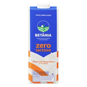 Leite Líquido Betânia Semi Desnatado Zero Lactose 1l