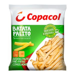 Batata Palito Copacol Pré-Frita Congelada 2Kg