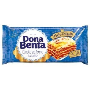 Massa p/ Lasanha Dona Benta Direto Forno 200g