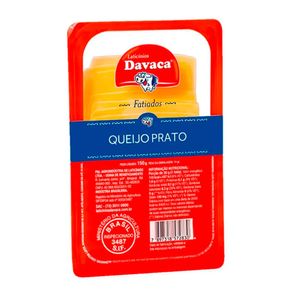 Queijo Prato Davaca Fatiado 150g