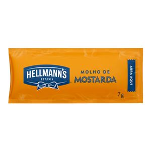 Mostarda Hellmanns Sachê 7g c/ 168 Unid