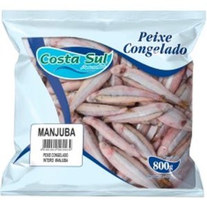 Peixe Manjuba Costa Sul Inteiro Congelado 800g