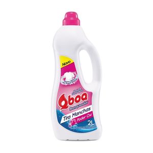 Alvejante Qboa Tira Mancha s/ Cloro Branco 2l