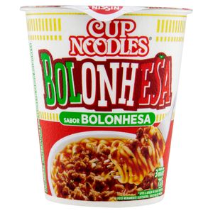 Cup Noodles Nissin Bolonhesa 72g