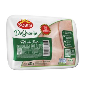 Filé de Peito de Frango Seara DaGranja Bandeja 600g