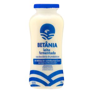 Leite Fermentado Betânia Desnatado Adoçado c/ Lactobacilos Vivos Frasco 170g