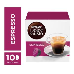 Café em Cápsulas Nestlé Dolce Gusto Espresso 60g c/ 10 Uniid