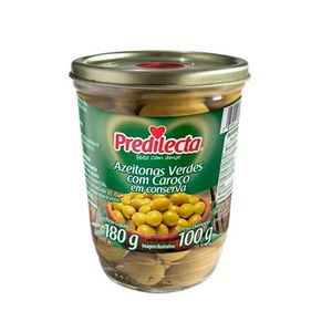 Azeitona Verde Predilecta c/ Caroço 100g