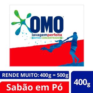 Sabão em Pó Omo Lavagem Perfeita 400g