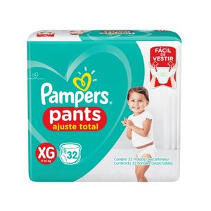 Fralda Descartável Pampers Pants Confort Sec XG c/ 32 Unid