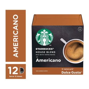 Café Starbucks Cápsulas Americano 102g