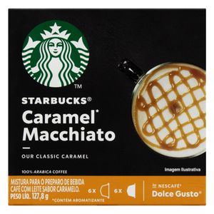 Café Starbucks Cápsulas Caramelo Macchiato 127.8g