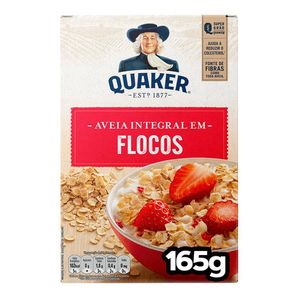 Aveia em Flocos Regulares Quaker Caixa 165g