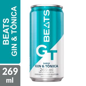 Drink Pronto Beats Drinks GT Sabor Gin&Tônica Lata 269ml