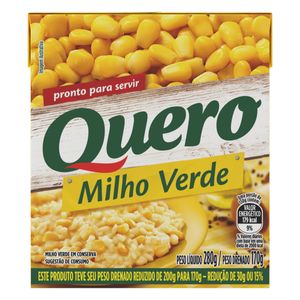 Milho Verde Quero Tetra Pak 170g