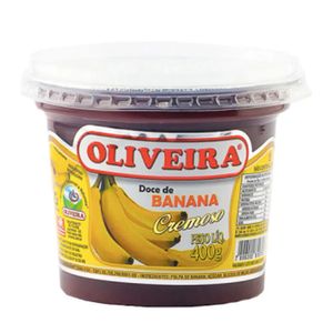 Doce de Banana Oliveira Cremoso 400g